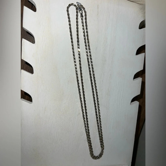 36” Sterling Silver 2mm Rope Chain - Picture 5 of 7